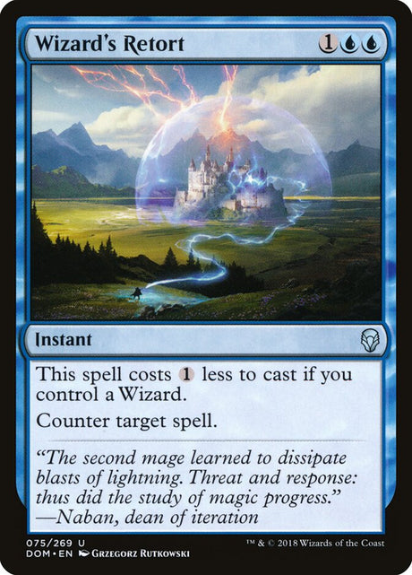 Wizard's Retort (75) - Dominaria (DOM)