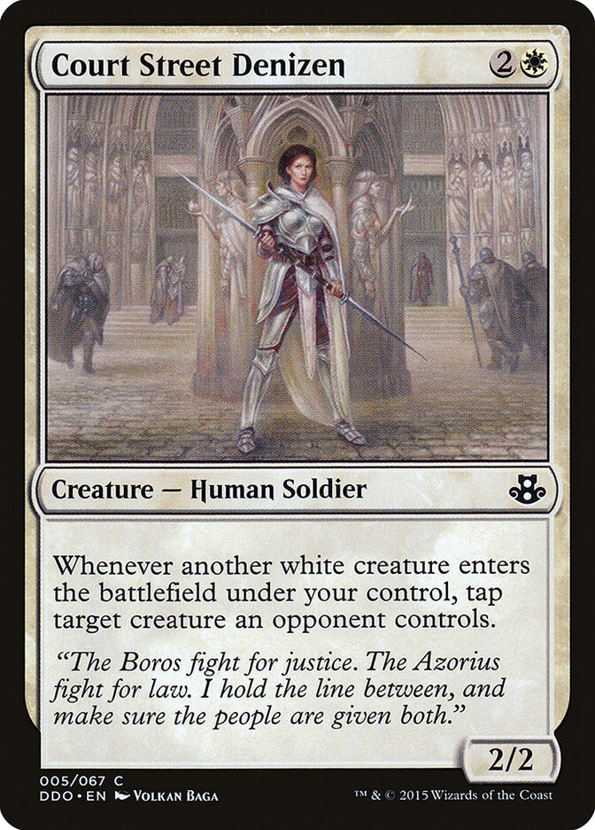 Court Street Denizen (5) - Duel Decks: Elspeth vs. Kiora (DDO)