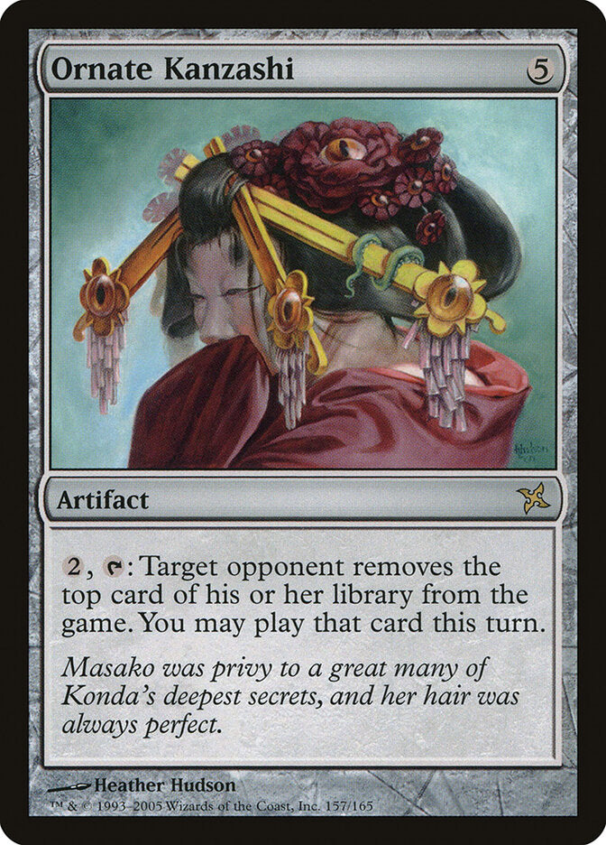 Ornate Kanzashi (157) - Betrayers of Kamigawa (BOK)