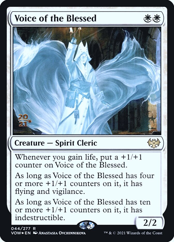 Voice of the Blessed (44s) - Innistrad: Crimson Vow Promos (PVOW)