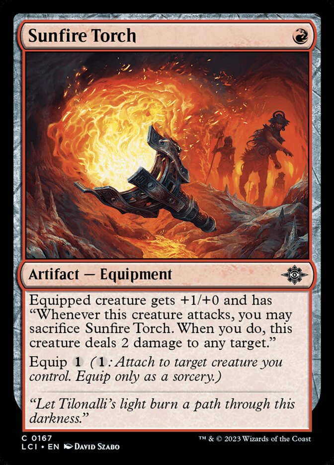 Sunfire Torch (167) - The Lost Caverns of Ixalan (LCI)