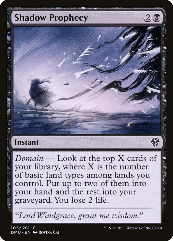Shadow Prophecy (105) - Dominaria United (DMU)