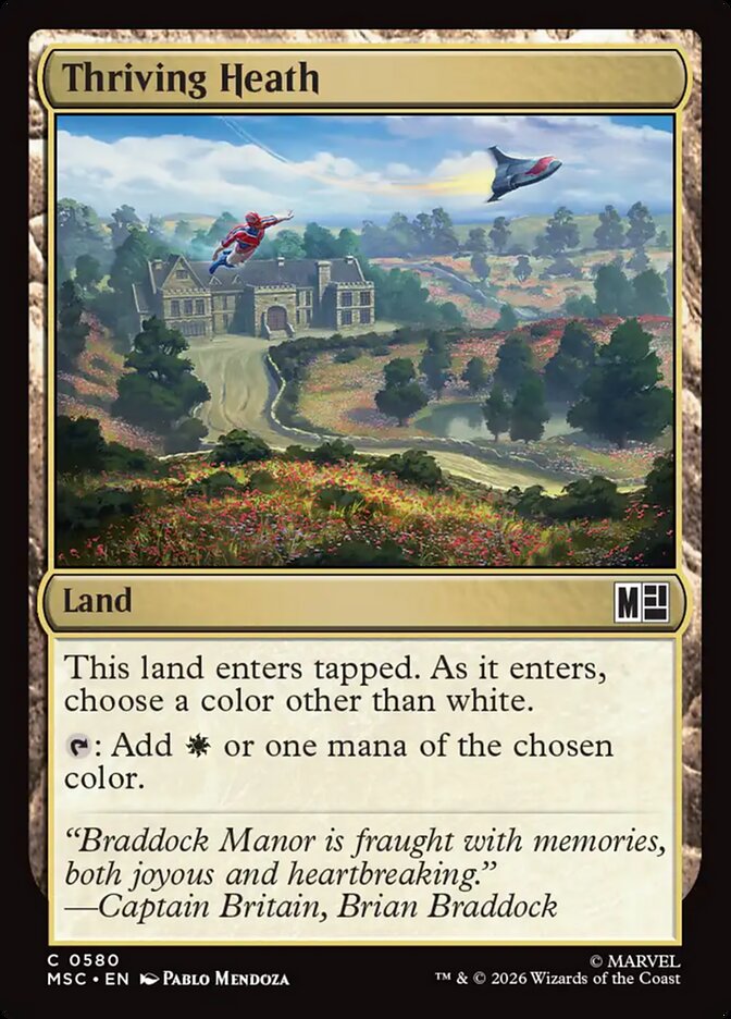 Thriving Heath (580) - Marvel Super Heroes Commander (MSC)