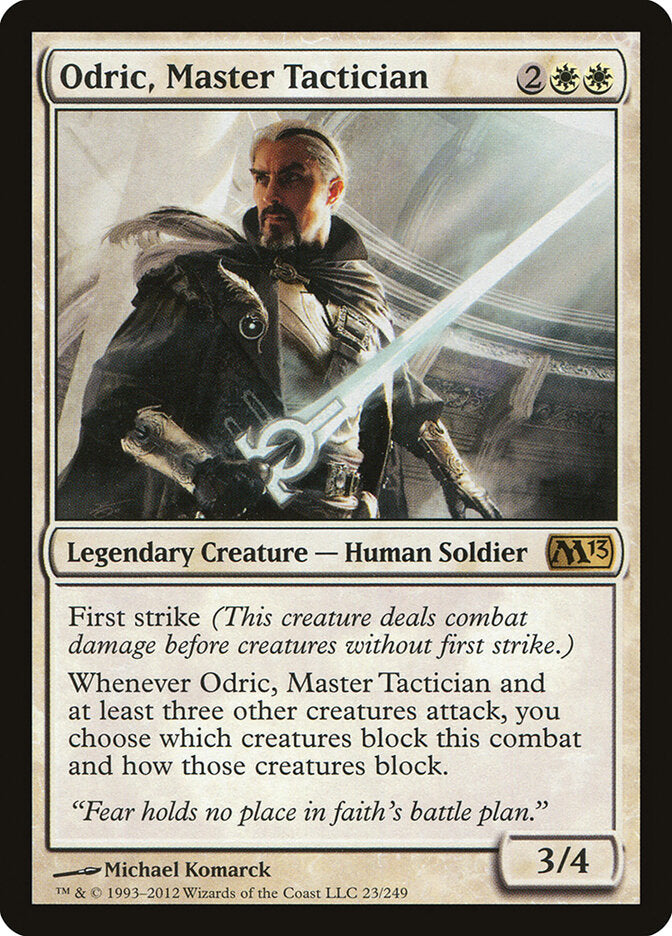Odric, Master Tactician (23) - Magic 2013 (M13)