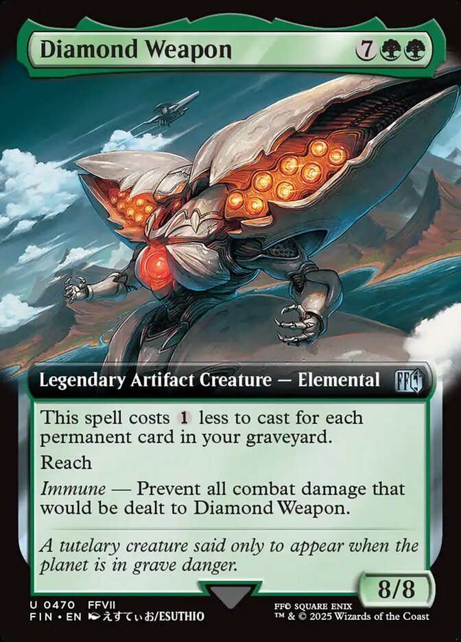 Diamond Weapon (470) - [Extended Art] Final Fantasy (FIN)