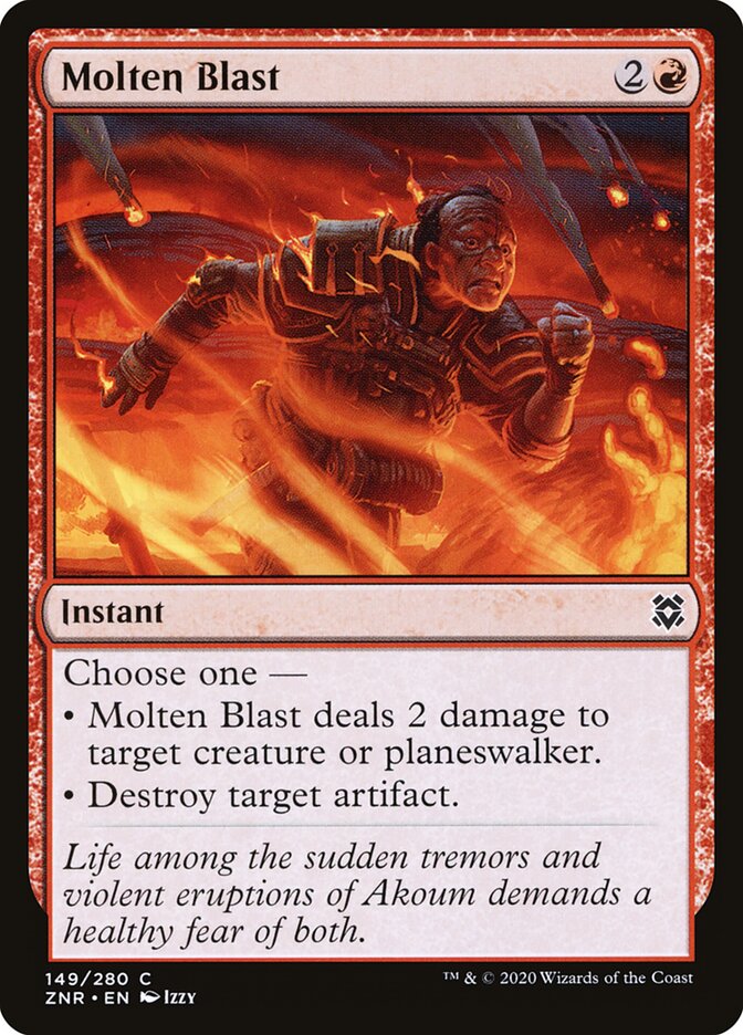 Molten Blast (149) - Zendikar Rising (ZNR)