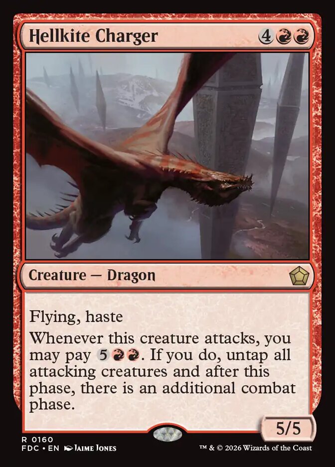 Hellkite Charger (160) - Foundations Commander (FDC)