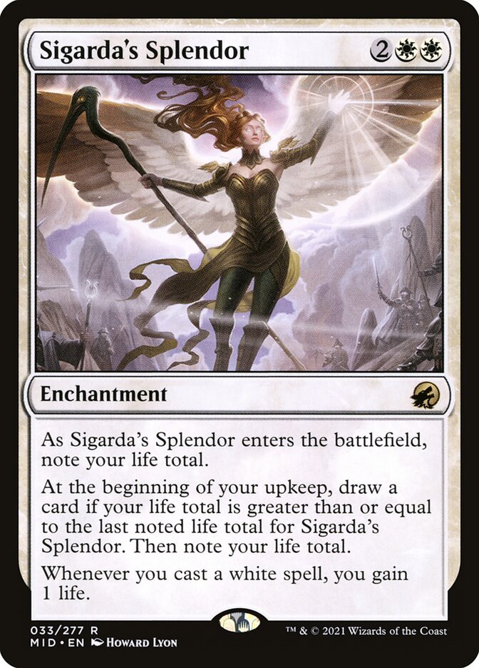 Sigarda's Splendor (33) - Innistrad: Midnight Hunt (MID)