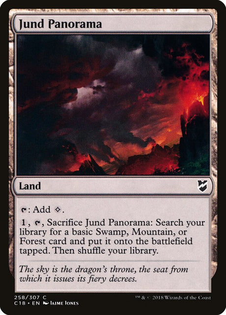 Jund Panorama (258) - Commander 2018 (C18)