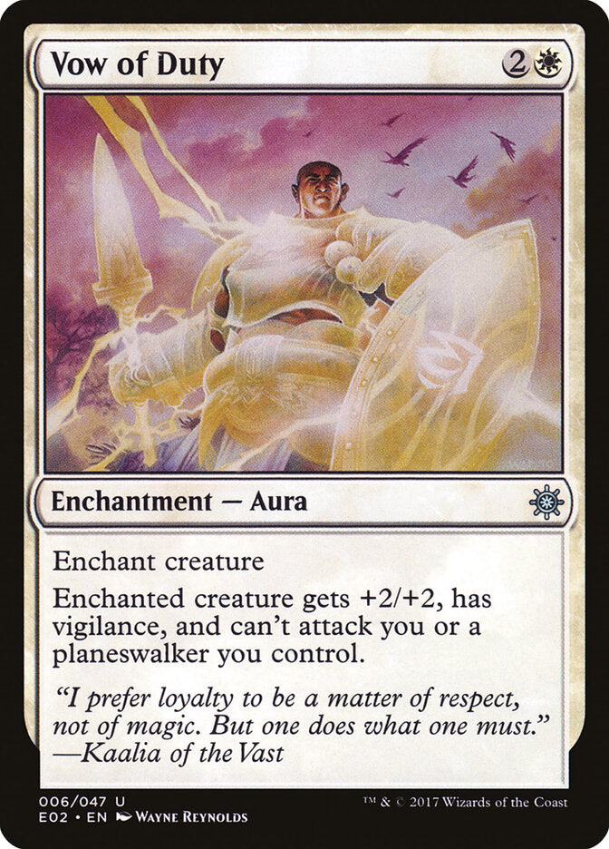 Vow of Duty (6) - Explorers of Ixalan (E02)
