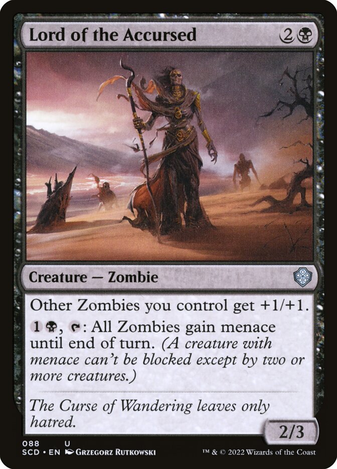 Lord of the Accursed (88) - Starter Commander Decks (SCD)