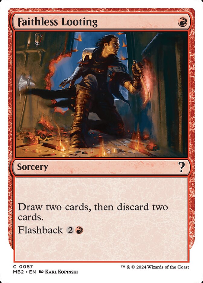 Faithless Looting (57) - Mystery Booster 2 (MB2)