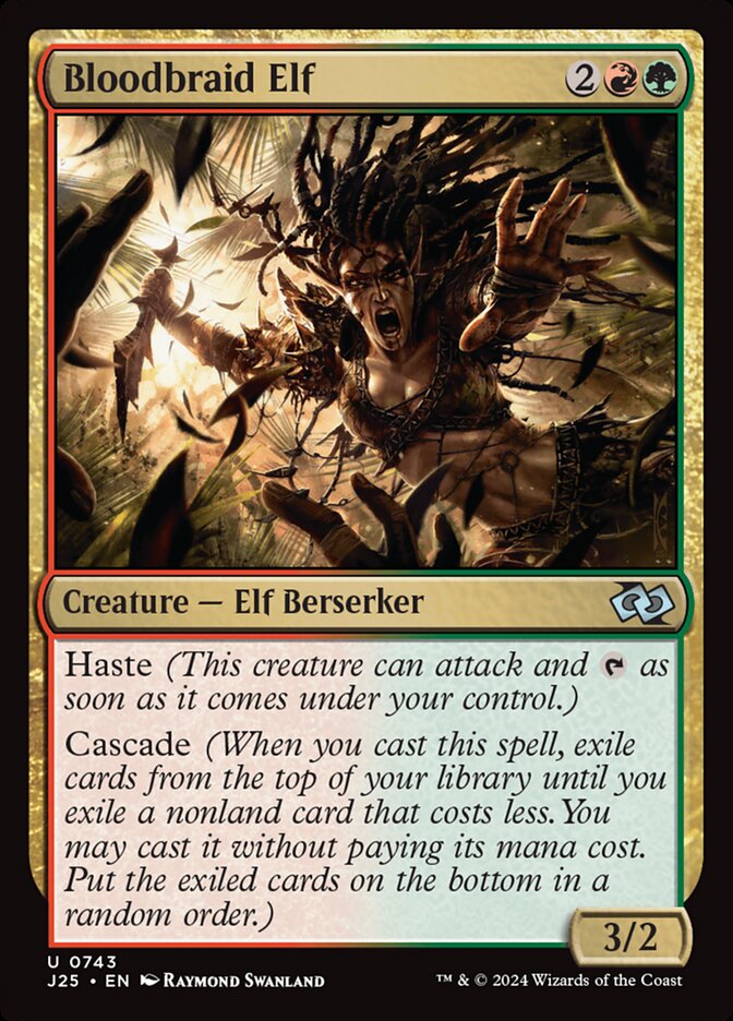 Bloodbraid Elf (743) - Foundations Jumpstart (J25)