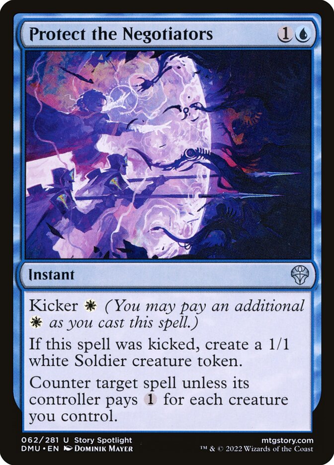 Protect the Negotiators (62) - Dominaria United (DMU)
