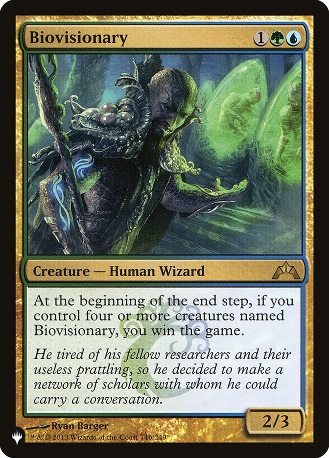 Biovisionary (GTC-146) - The List (PLST)