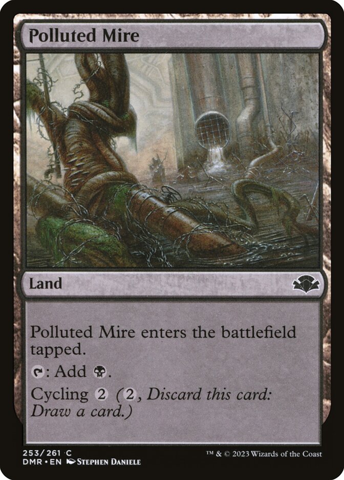 Polluted Mire (253) - Dominaria Remastered (DMR)
