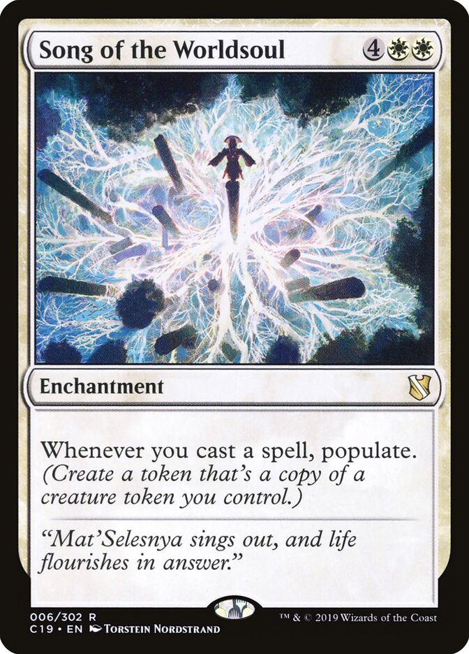 Song of the Worldsoul (6) - Commander 2019 (C19)