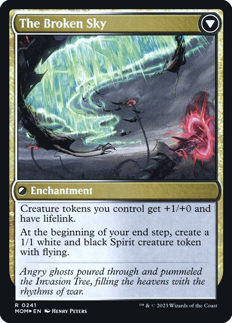 Invasion of Tolvada // The Broken Sky (241s) - March of the Machine Promos (PMOM)