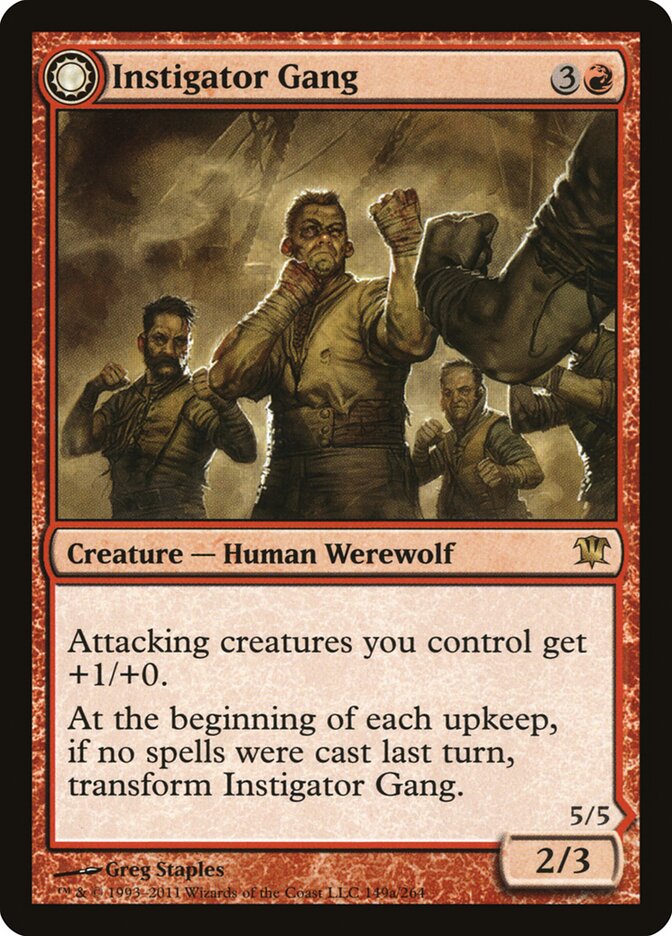 Instigator Gang // Wildblood Pack (149) - Innistrad (ISD)