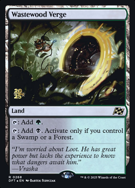 Wastewood Verge (268s) - Aetherdrift Promos (PDFT)