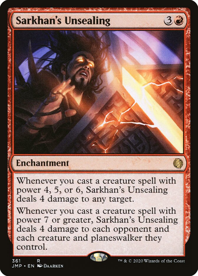 Sarkhan's Unsealing (361) - Jumpstart (JMP)