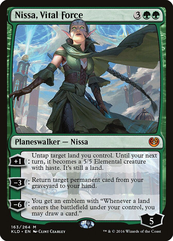 Nissa, Vital Force (163) - Kaladesh (KLD)