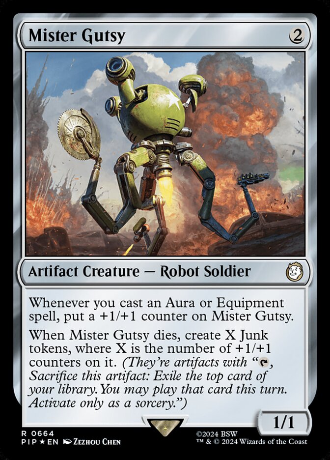 Mister Gutsy - [Surge Foil] Fallout (PIP)