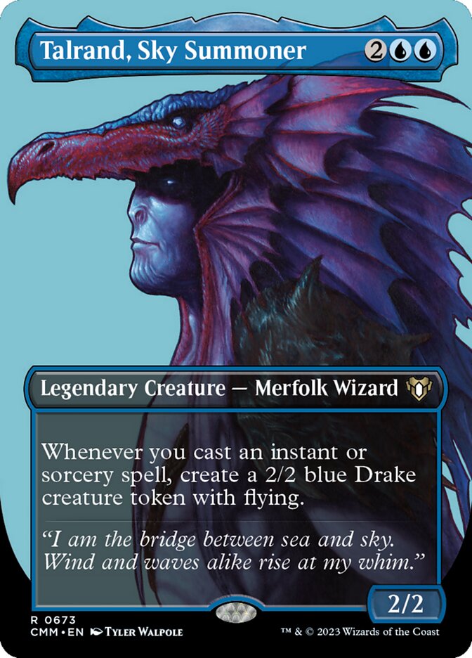 Talrand, Sky Summoner (673) - Commander Masters (CMM)