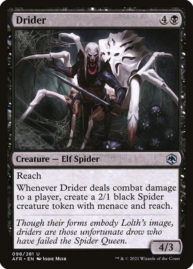 Drider (98) - Adventures in the Forgotten Realms (AFR)