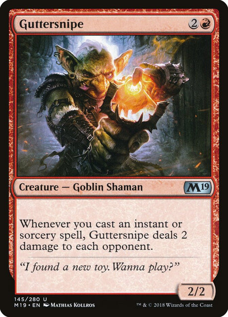 Guttersnipe (145) - Core Set 2019 (M19)