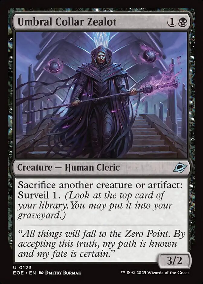 Umbral Collar Zealot (123) - Edge of Eternities (EOE)