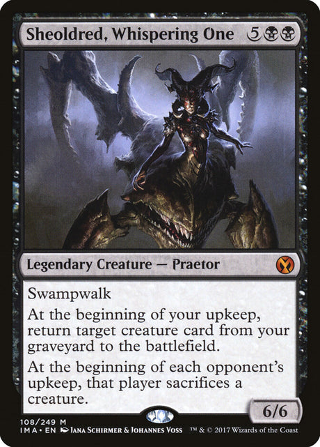 Sheoldred, Whispering One (108) - Iconic Masters (IMA)