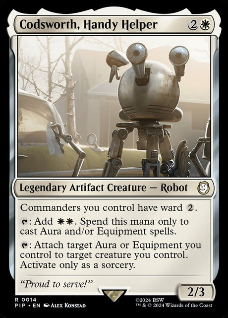 Codsworth, Handy Helper (14) - Fallout (PIP)