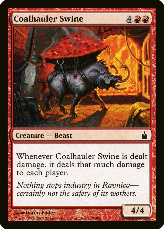 Coalhauler Swine (119) - Ravnica: City of Guilds (RAV)