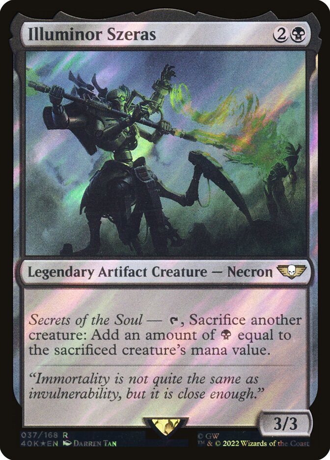 Illuminor Szeras (37★) - Warhammer 40,000 Commander (40K)