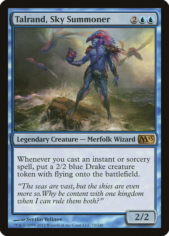 Talrand, Sky Summoner (72) - Magic 2013 (M13)