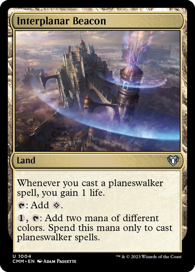 Interplanar Beacon (1004) - Commander Masters (CMM)