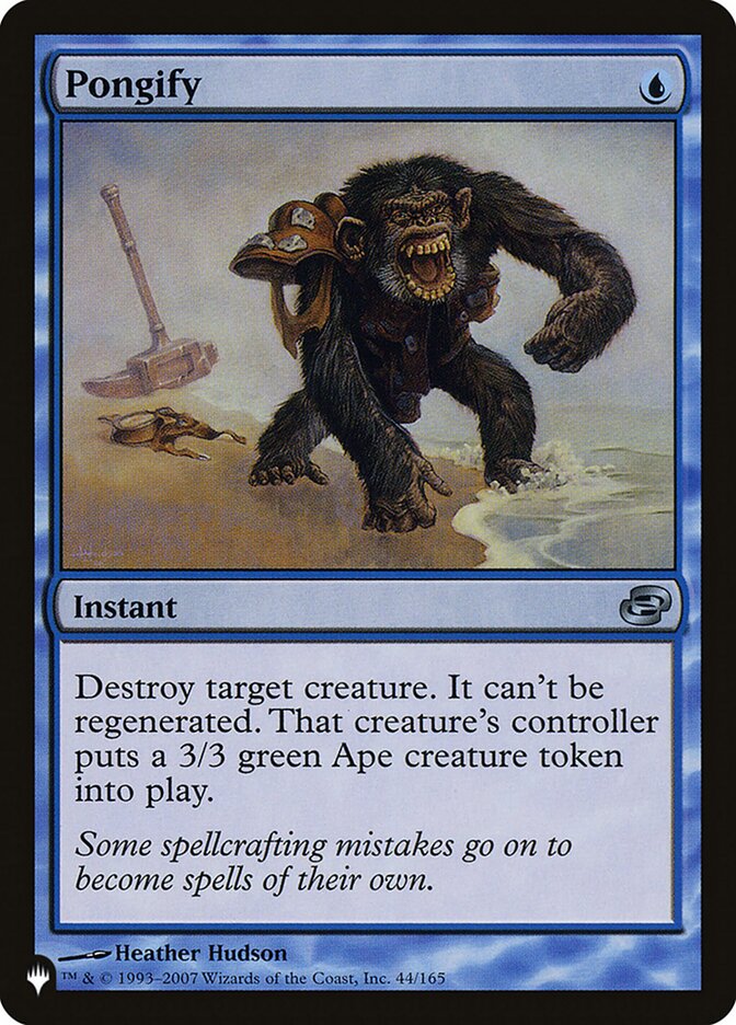 Pongify (PLC-44) - The List (PLST)