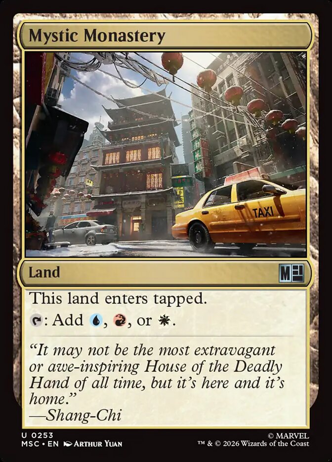 Mystic Monastery (253) - Marvel Super Heroes Commander (MSC)