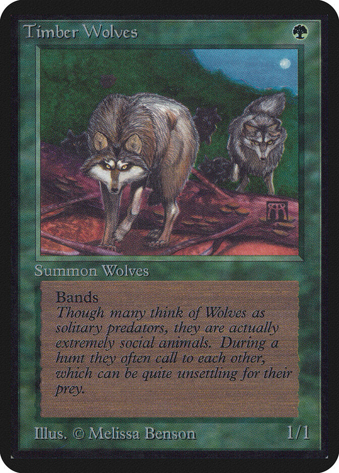 Timber Wolves (219) - Limited Edition Alpha (LEA)
