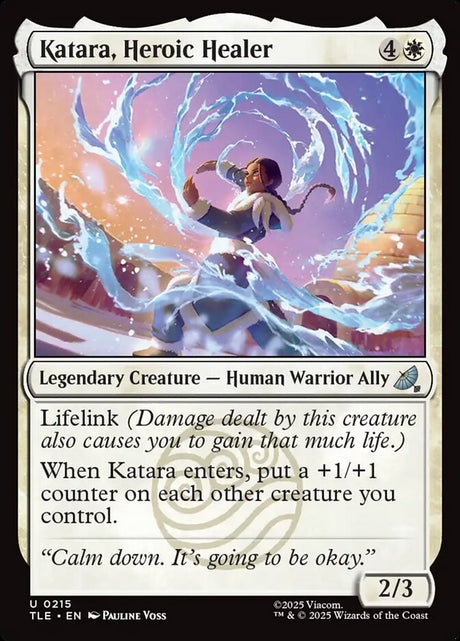 Katara, Heroic Healer (215) - Avatar: The Last Airbender Eternal (TLE)