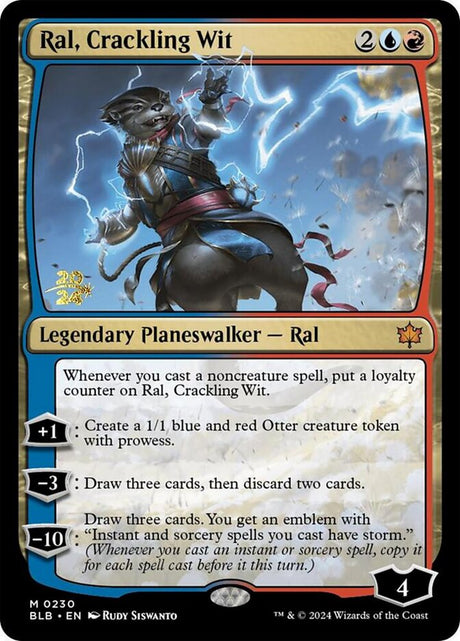 Ral, Crackling Wit (230s) - Bloomburrow Promos (PBLB)