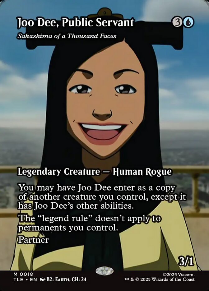 Joo Dee, Public Servant - Sakashima of a Thousand Faces (18) - Avatar: The Last Airbender Eternal (TLE)