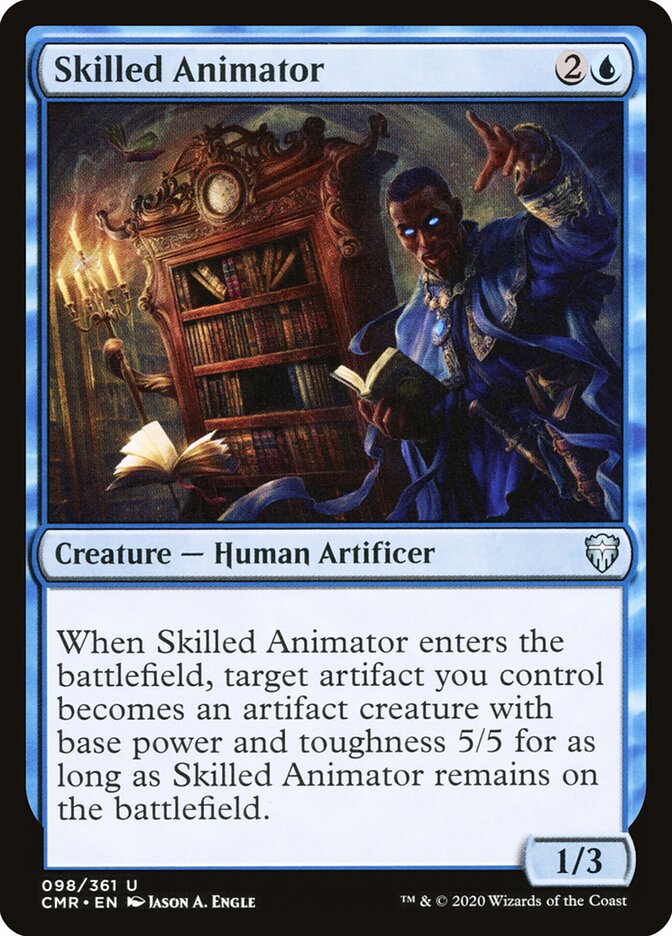 Skilled Animator (98) - Commander Legends (CMR)