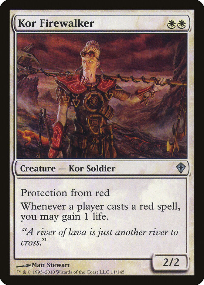 Kor Firewalker (11) - Worldwake (WWK)
