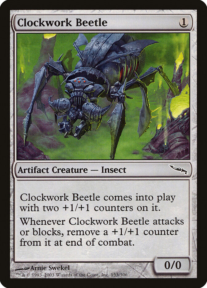 Clockwork Beetle (153) - Mirrodin (MRD)