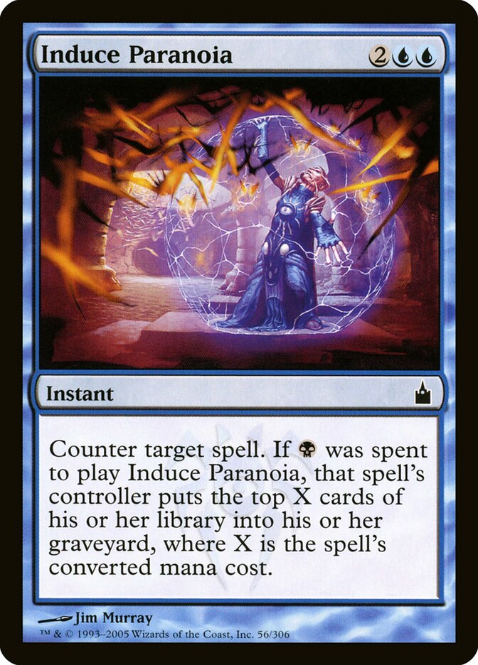 Induce Paranoia (56) - Ravnica: City of Guilds (RAV)