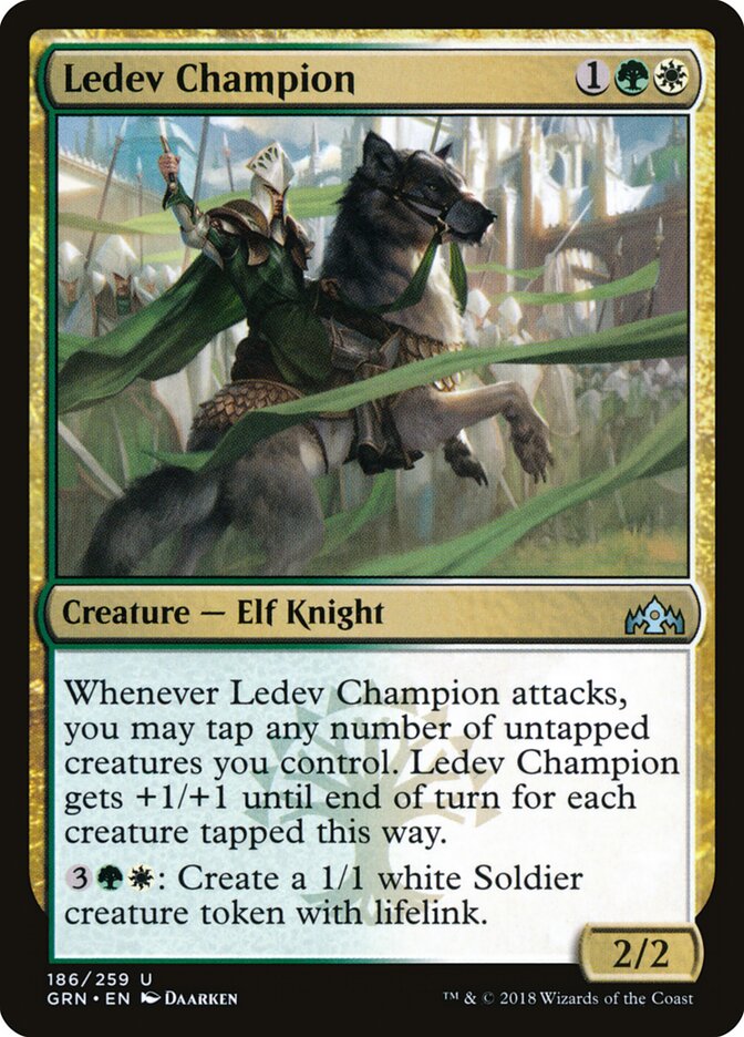 Ledev Champion (186) - Guilds of Ravnica (GRN)