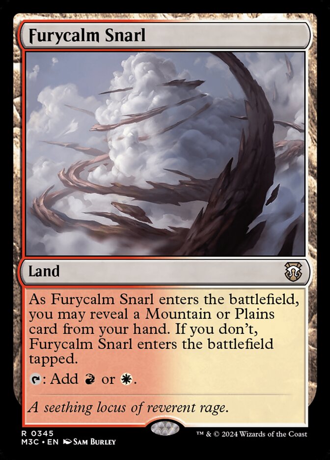 Furycalm Snarl (345) - Modern Horizons 3 Commander (M3C)