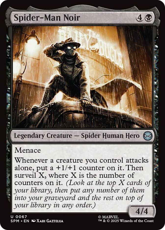 Spider-Man Noir (67) - [Foil] Marvel's Spider-Man (SPM)